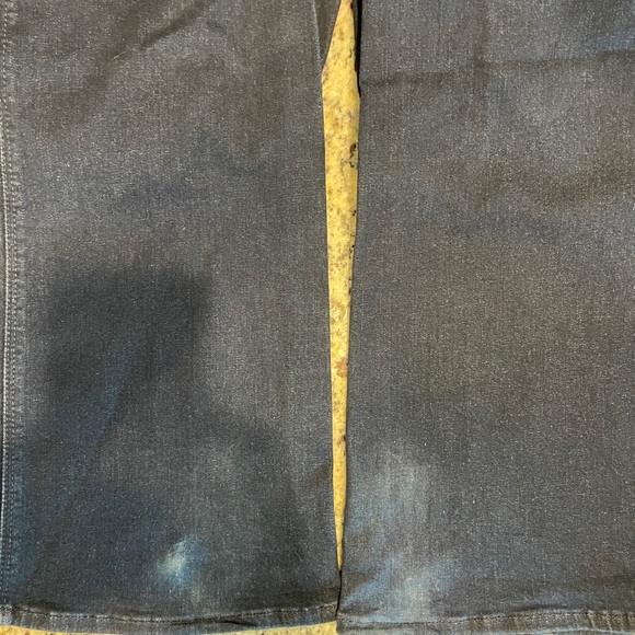 7 For All Mankind Kimmie Bootcut size 29 X 34. Dark denim. Zip front. See notes! - Picture 13 of 14